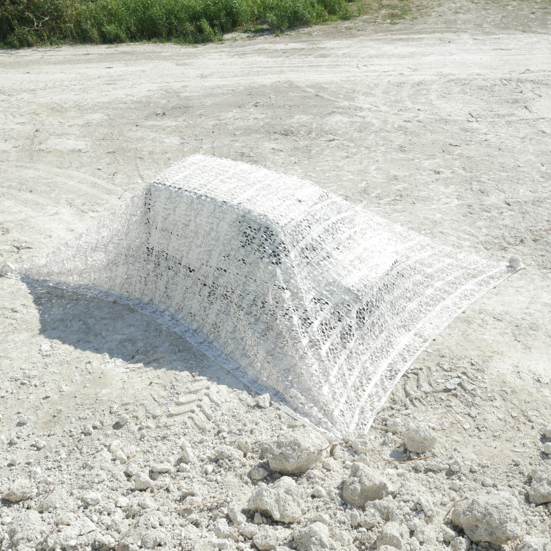 Маскировочная сетка Militex для авто Зимний мультикам 5х7м (площадь 35 кв.м.)