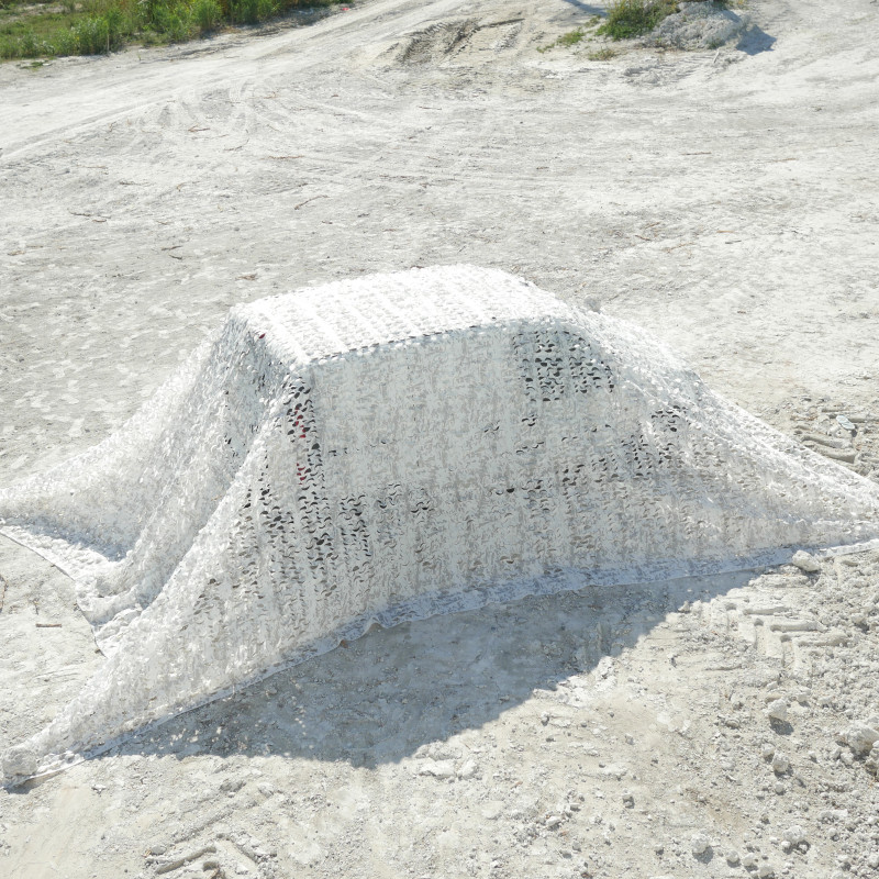 Маскувальна сітка Militex для авто Зимовий мультикам 4х8м (площа 32 кв.м.)