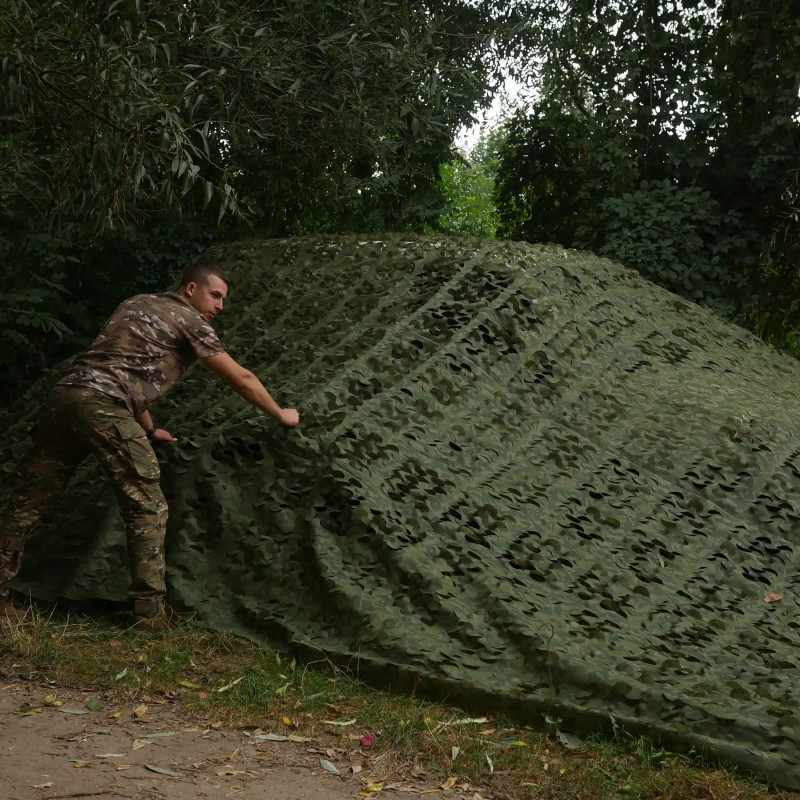 Маскувальна сітка Militex для авто 10х10м (площа 100 кв.м.)