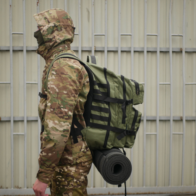 Рюкзак дубок похідний 40л Хакі