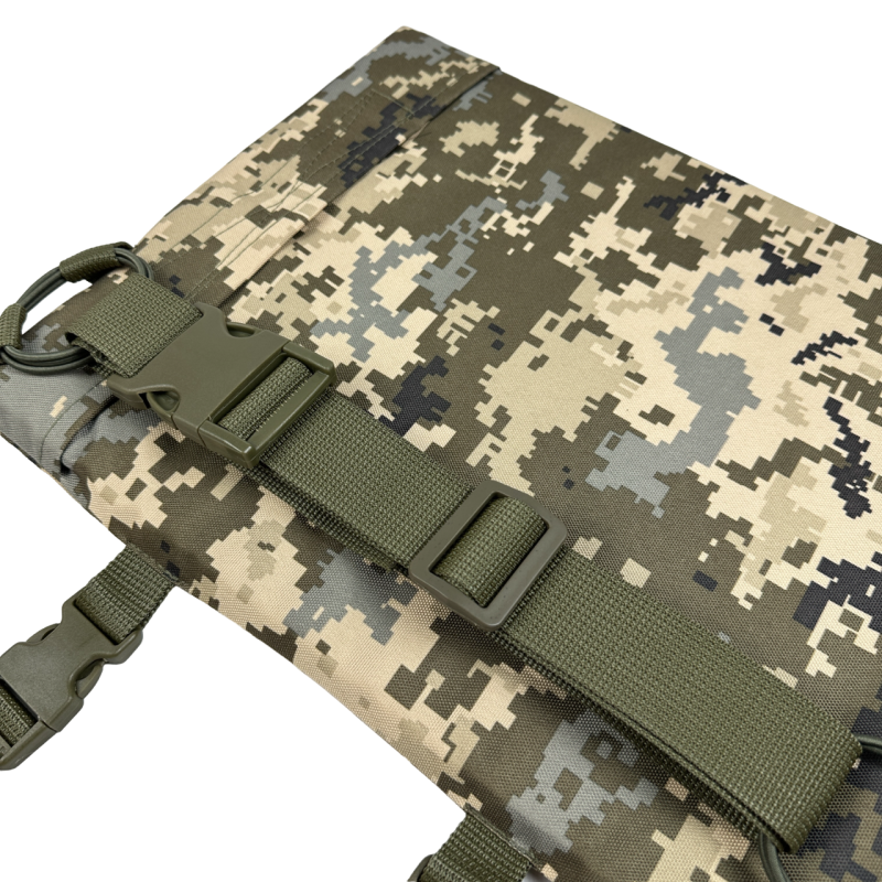 Каремат тьрохсекційний для сидіння Oxford 600D Pixel mm-14