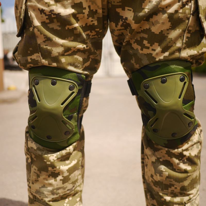 Комплект наколінники та налокітники Kiborg Камуфляж