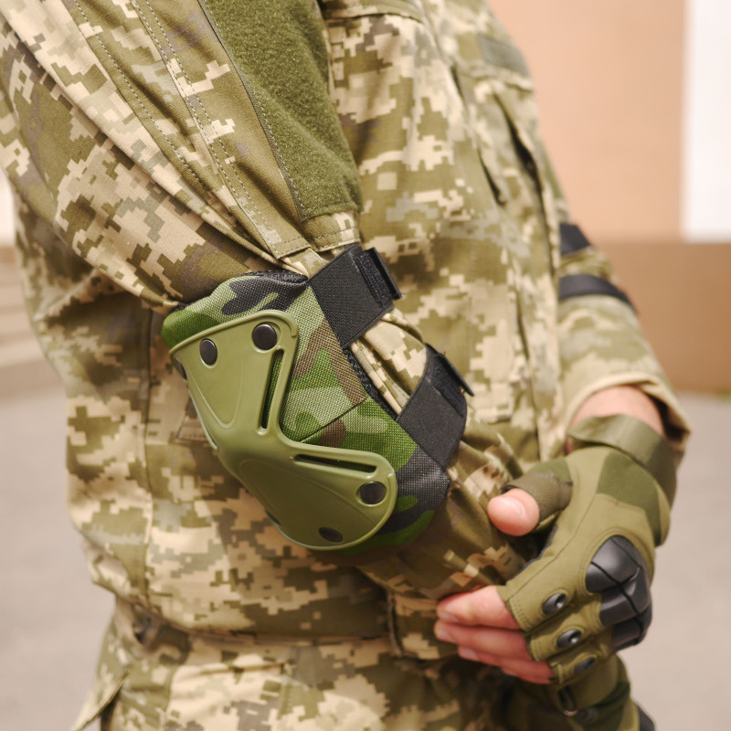 Комплект наколінники та налокітники Kiborg Камуфляж