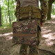 Каремат чотирьохсекційний для сидіння Oxford 600D Multicam