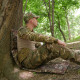 Каремат чотирьохсекційний для сидіння Oxford 600D Multicam