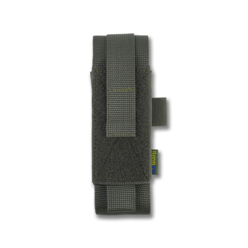Подсумок под турникет открытого типа с креплениями для тактических ножниц и маркера хаки.
