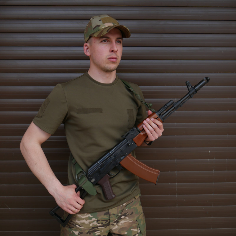 Ремінь 2-точковий Kiborg Gun Sling G-2 із пряжкою швидкого регулювання Triple-X Olive