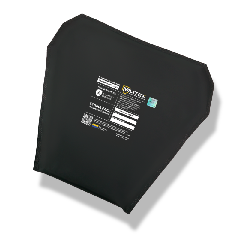 Баллистический пакет для напашника Kiborg 29*29*15 Militex (2 класс защиты)