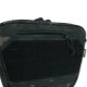 Сумка-напашник M Kiborg с баллистическим пакетом 2 класс защиты PE Militex GU Сordura Black Multicam