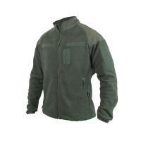 Флисовая кофта с Velcro панелями Militex Windproof Khaki mod. 1
