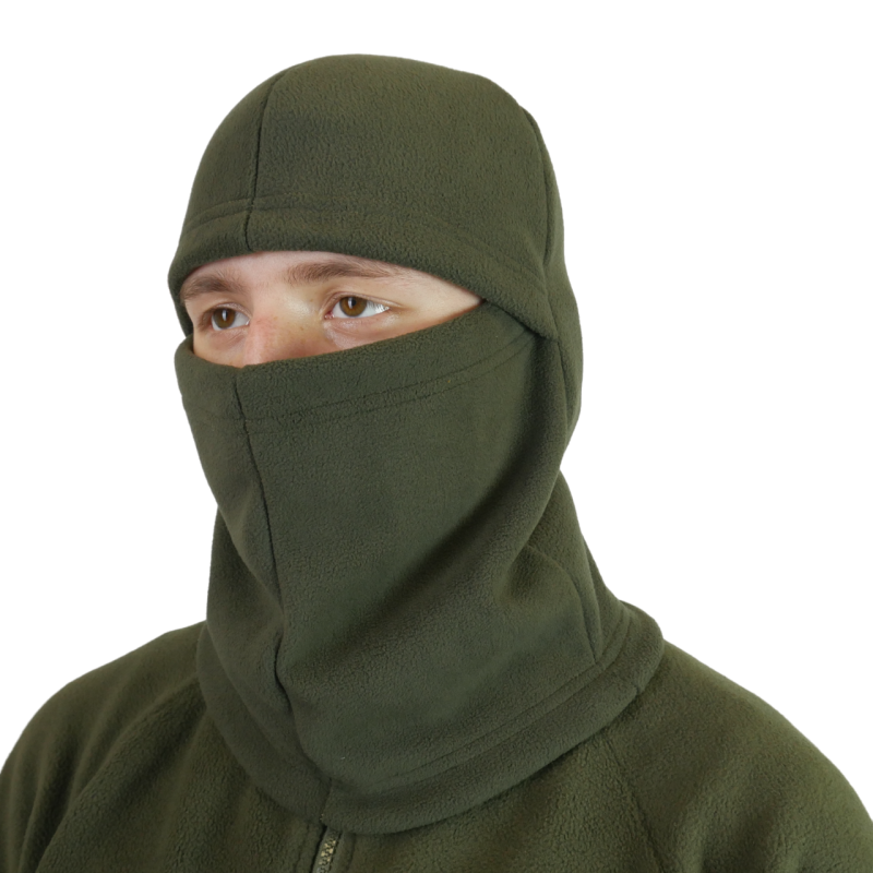 Флисовая зимняя балаклава Militex Khaki