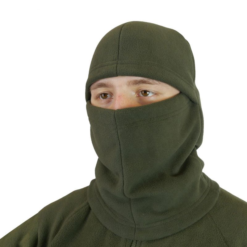 Флисовая зимняя балаклава Militex Khaki
