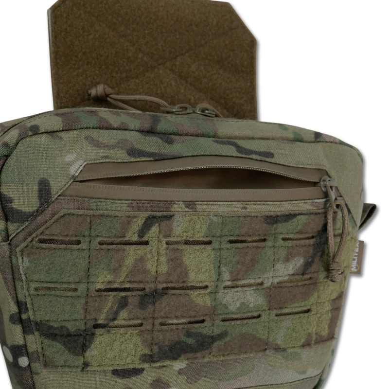 Бронекомплект (сумка-напашник M + баллистическая защита 2 класса) Cordura original USA Мультикам