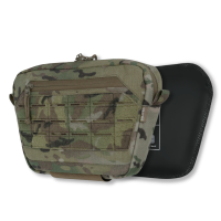 Бронекомплект (сумка-напашник M + баллистическая защита 1 класса) Cordura original USA Мультикам