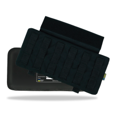 Комплект защита поясницы Kiborg GEN.2 + баллистическая защита 1 класса Militex — Черный