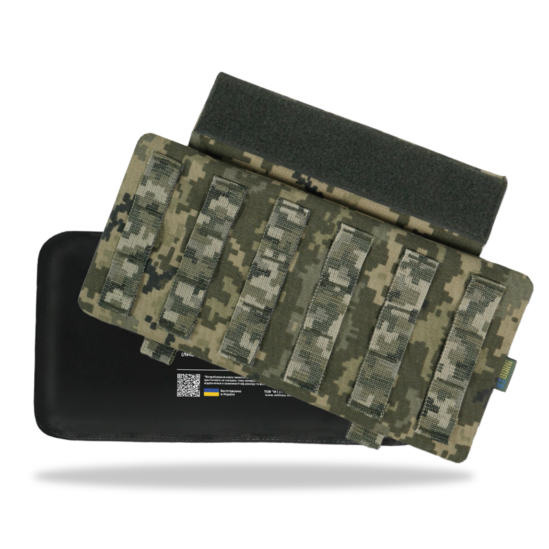 Комплект захист попереку Kiborg GEN.2 + балістичний пакет 2 класу Militex — Піксель