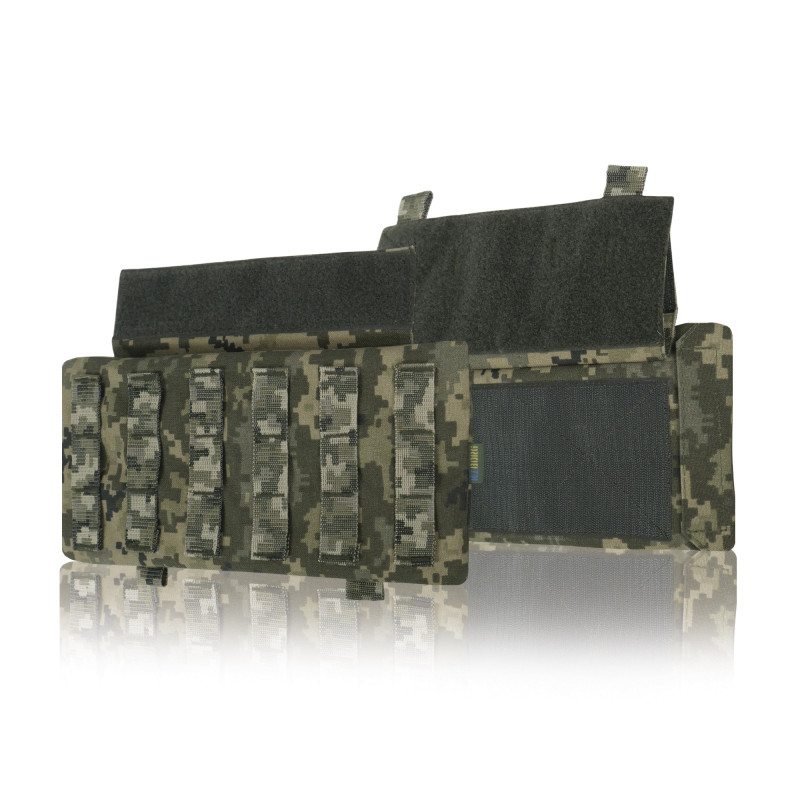 Комплект захист попереку Kiborg GEN.2 + балістичний пакет 2 класу Militex — Піксель