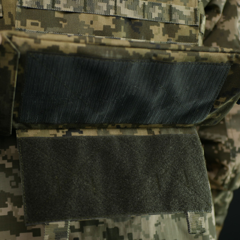 Комплект захист попереку Kiborg GEN.2 + балістичний пакет 2 класу Militex — Піксель