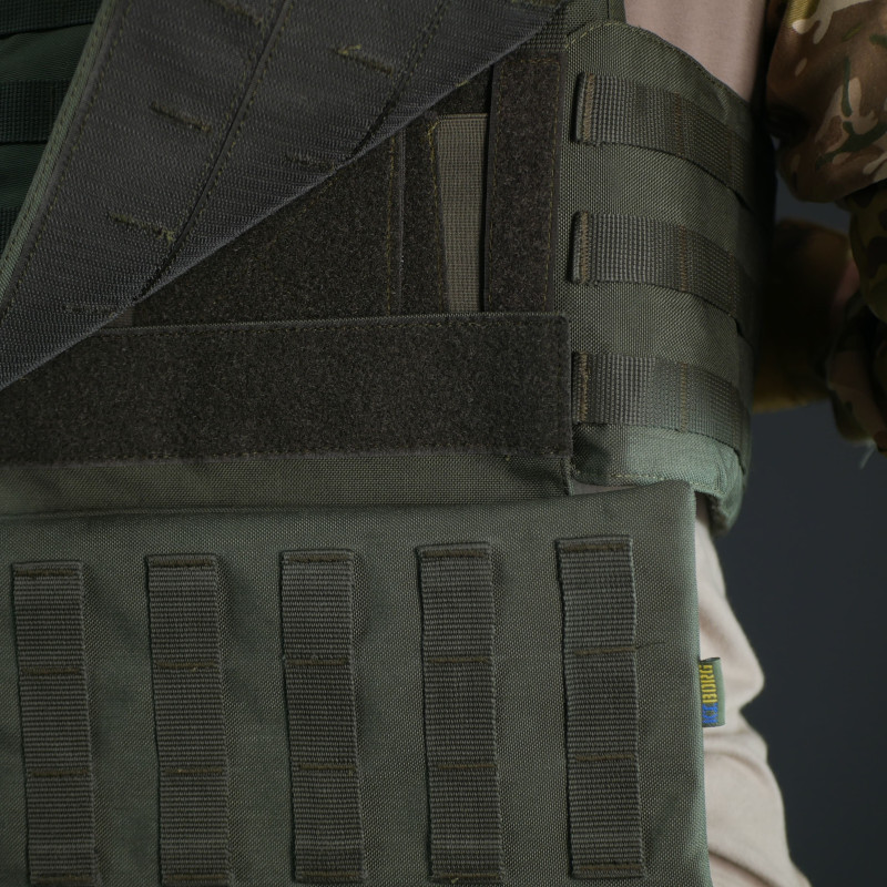 Комплект захист попереку Kiborg GEN.2 + балістичний пакет 2 класу Militex — Хакі