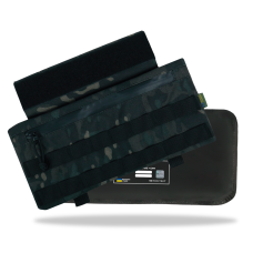 Модульная защита живота Kiborg GEN.2 с баллистической защитой Militex 1 класса | Черный Мультикам