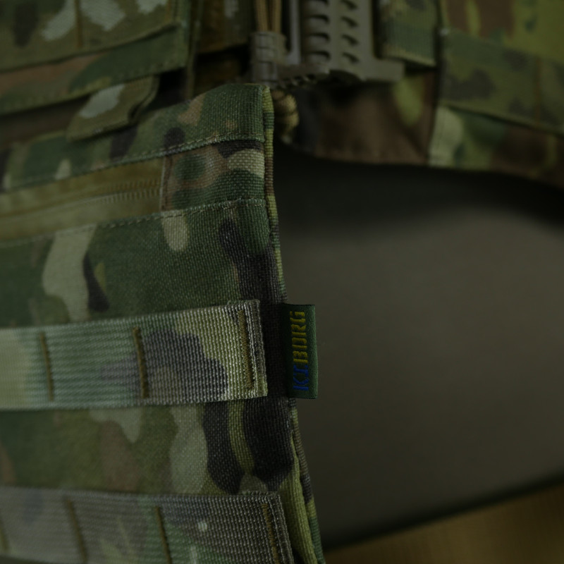 Модульний захисту живота Kiborg GEN.2 з балістичним захистом Militex (2 клас) Мультикам