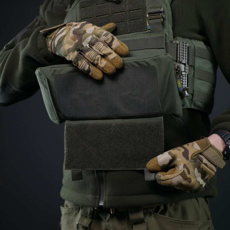 Модульний захисту живота Kiborg GEN.2 з балістичним захистом Militex (2 клас) Хакі