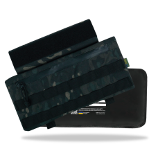 Модульная защита живота Kiborg GEN.2 с баллистической защитой Militex (2 класс) Черный Мультикам