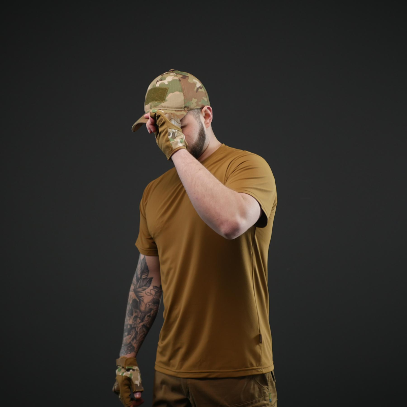Тактическая футболка Militex ACTIVE DryFit | Coyote