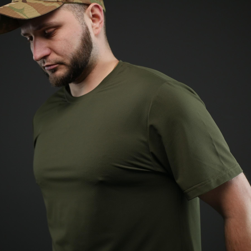 Тактична футболка Militex ACTIVE DryFit | Khaki