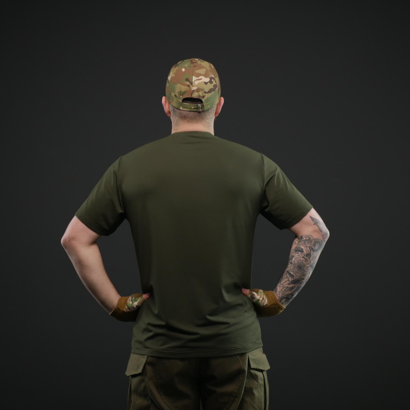 Тактична футболка Militex ACTIVE DryFit | Khaki
