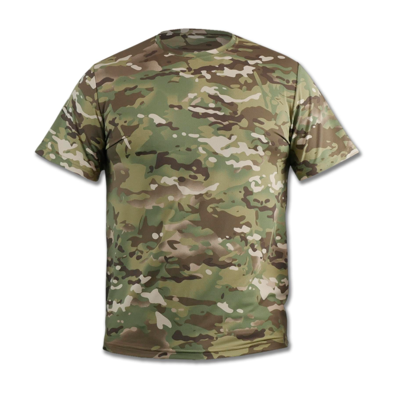 Тактична футболка Militex найк трикотаж | Multicam