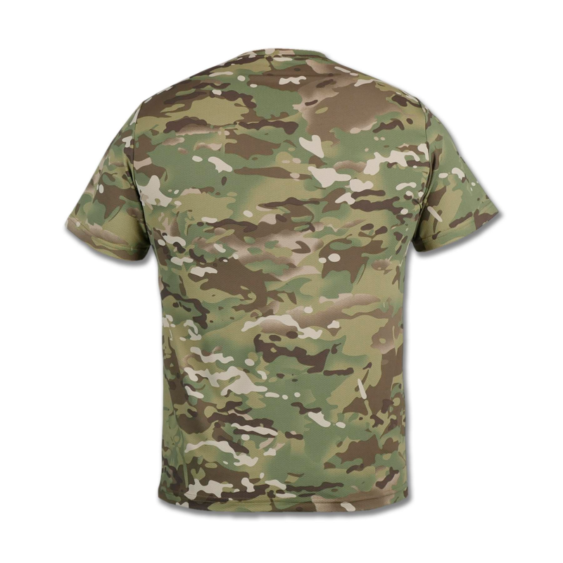 Тактична футболка Militex найк трикотаж | Multicam