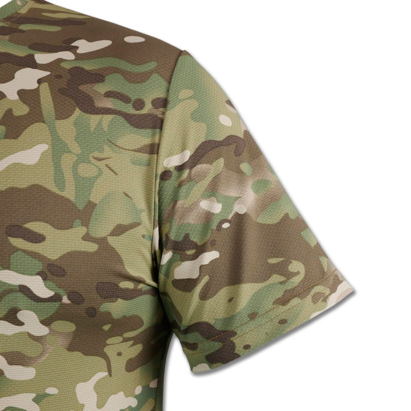 Тактична футболка Militex найк трикотаж | Multicam