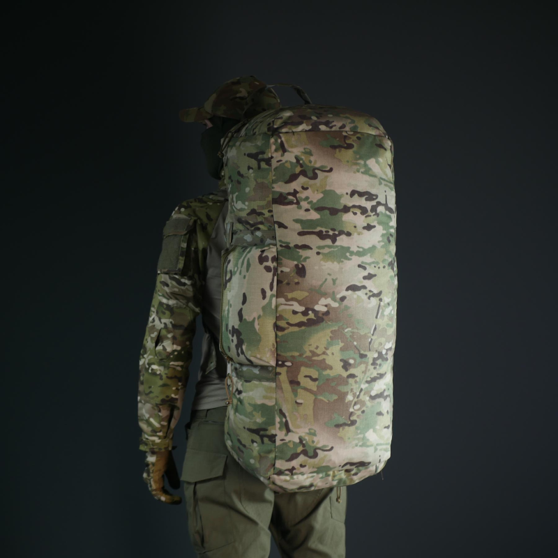 Тактична сумка-рюкзак Militex 69L | Cordura® Multicam | 3-в-1 для бойових умов