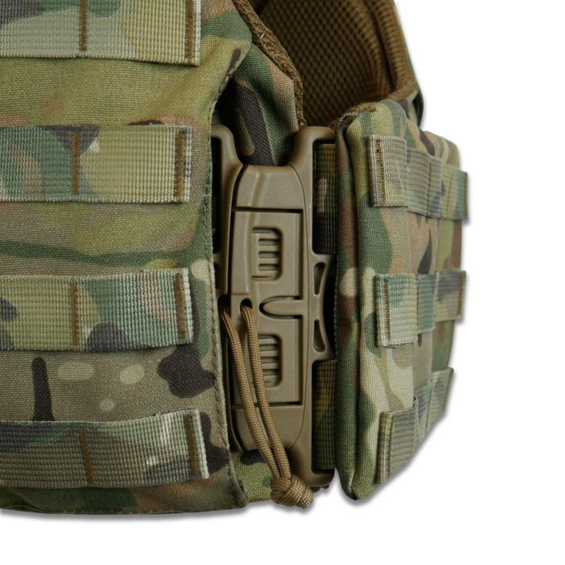 Армійський бронежилет Kiborg GEN.2 з збільшеною площею захисту Cordura 1000D | Повна модульна система (Мультикам) L