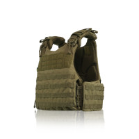 Армейский бронежилет Kiborg GEN.2 с увеличенной площадью защиты Cordura 1000D | Полная модульная система (Койот) L