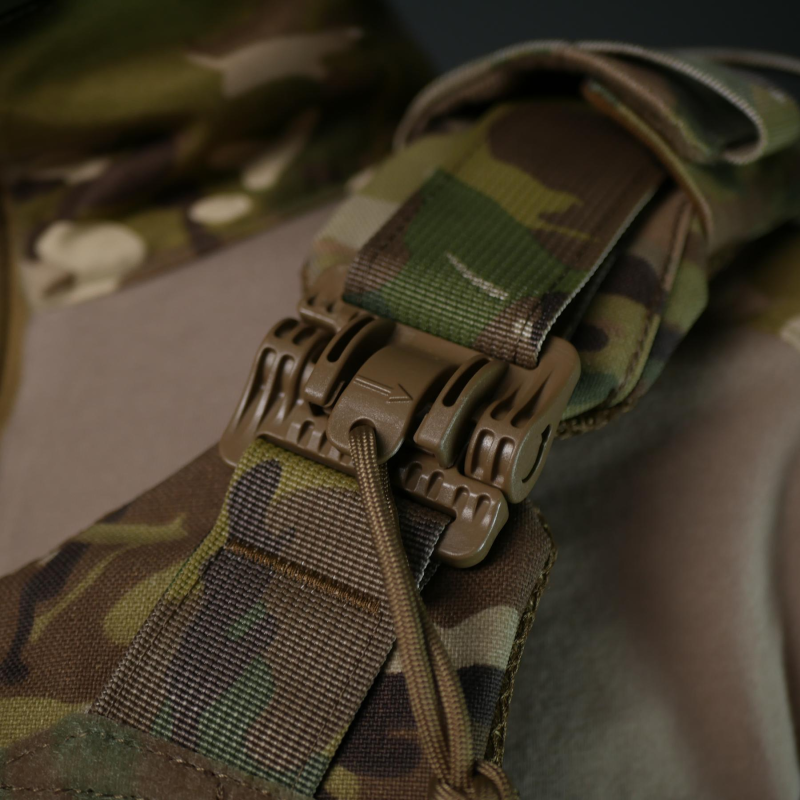 Армейский бронежилет Kiborg GEN.2 с увеличенной площадью защиты Cordura 1000D | Полная модульная система (Мультикам) XL
