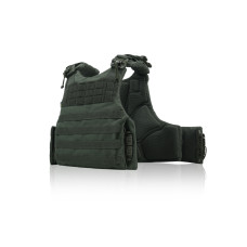 Армійський бронежилет Kiborg GEN.2 з збільшеною площею захисту Cordura 1000D | Повна модульна система (Хакі) XL