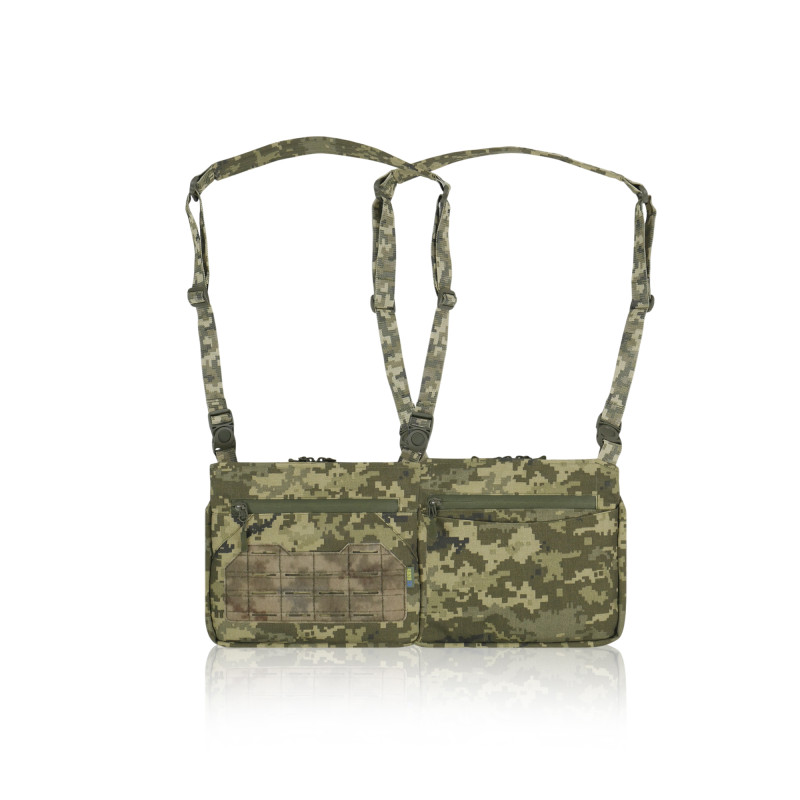 Универсальная смарт-сумка на плечо «Tactic city bag» из Cordura — Пиксель