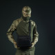 Універсальна смарт-сумка на плече " Tactic city bag" з Cordura — Чорна