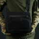 Універсальна смарт-сумка на плече " Tactic city bag" з Cordura — Чорна