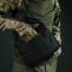 Універсальна смарт-сумка на плече " Tactic city bag" з Cordura — Чорна