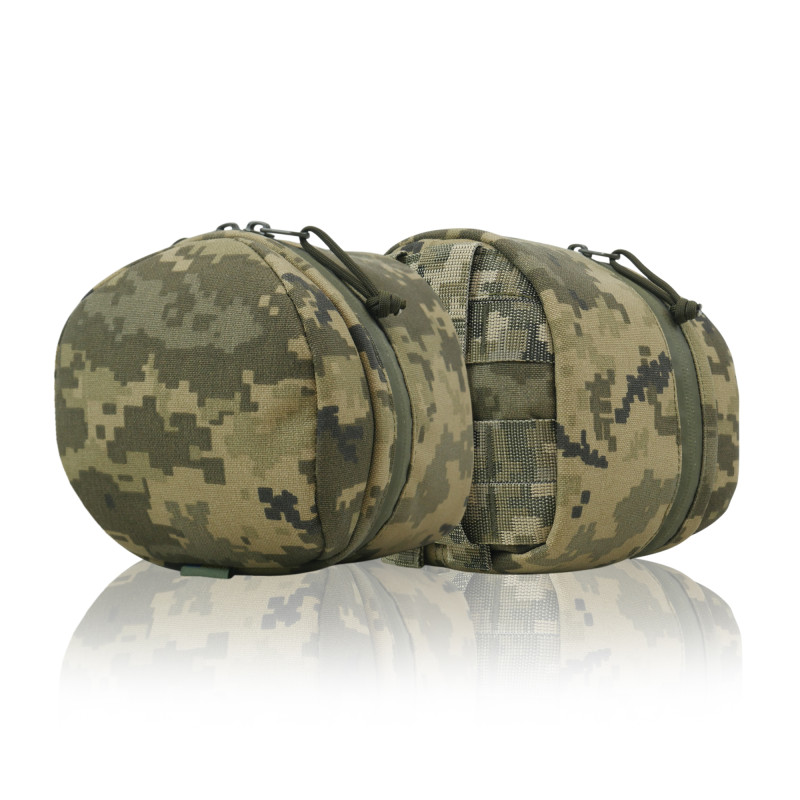 Тактический подсумок для хранения и переноски наушников Sound Guard (M) Пиксель — Kiborg 