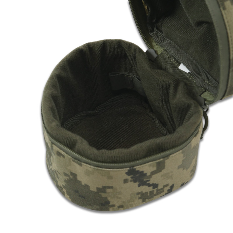 Тактический подсумок для хранения и переноски наушников Sound Guard (M) Пиксель — Kiborg 