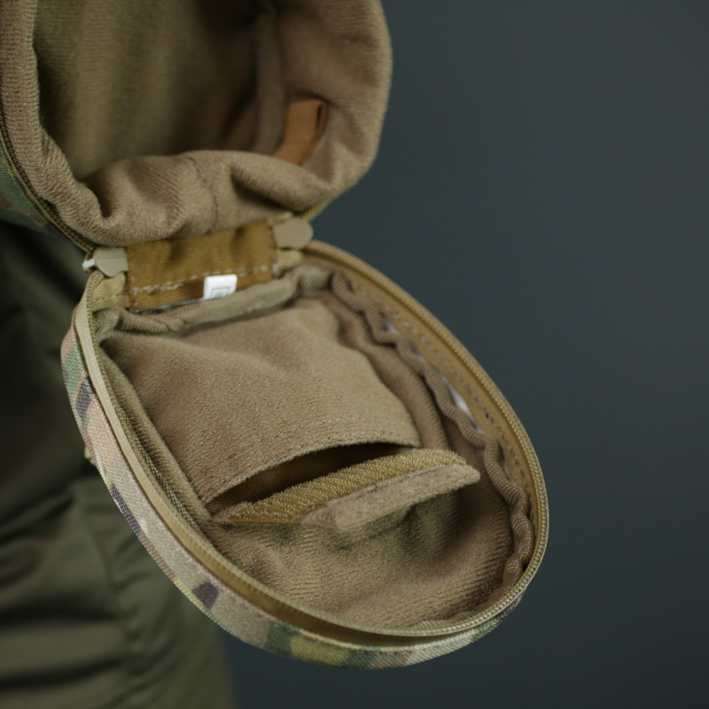 Тактический подсумок для хранения и переноски наушников Sound Guard (L) Мультикам — Kiborg 