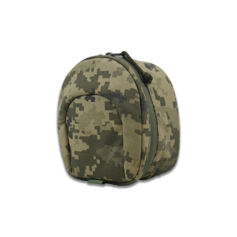 Тактический подсумок для хранения и переноски наушников Sound Guard (L) Пиксель — Kiborg 