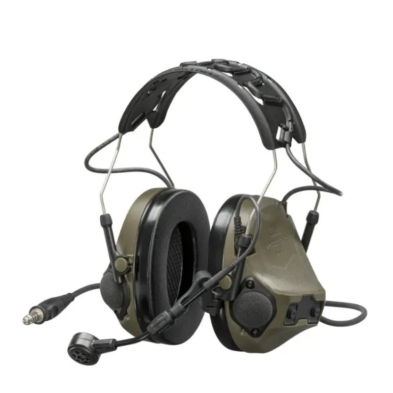 Наушники активные 3M MT14H418A-86 GN PELTOR™ ComTac™ VIII, зеленые, 4-контакт (NATO)