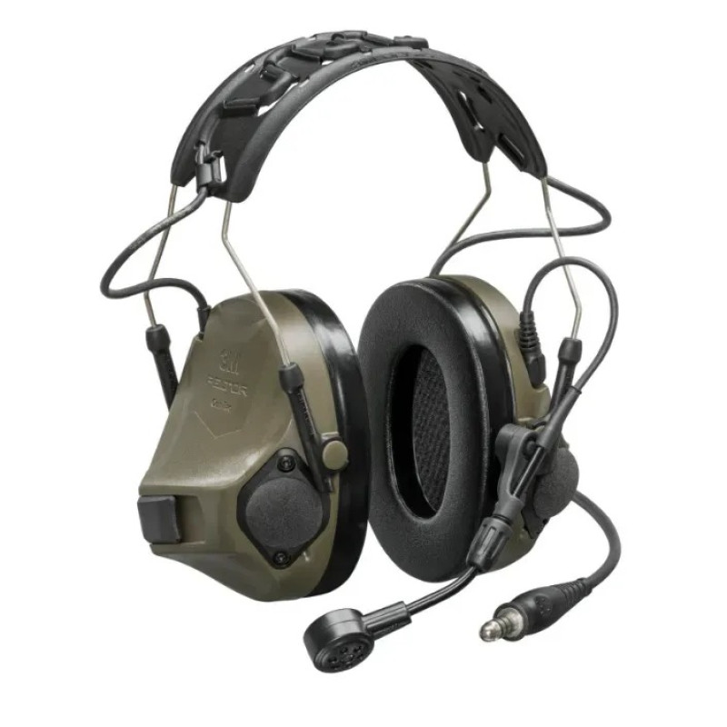 Наушники активные 3M MT14H418A-86 GN PELTOR™ ComTac™ VIII, зеленые, 4-контакт (NATO)