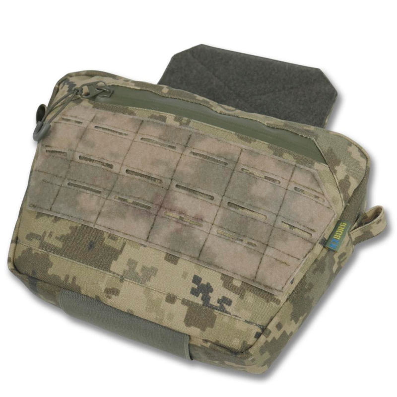 Сумка-напашник Kiborg GU XL (Пиксель, с баллистическим пакетом 2 класса Militex)