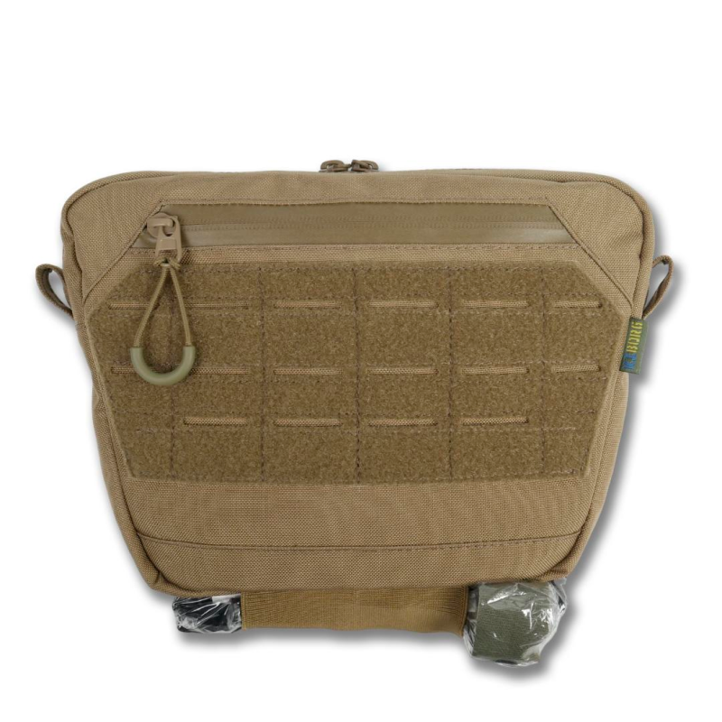 Сумка-напашник Kiborg GU XL (Койот, с баллистическим пакетом 2 класса Militex)